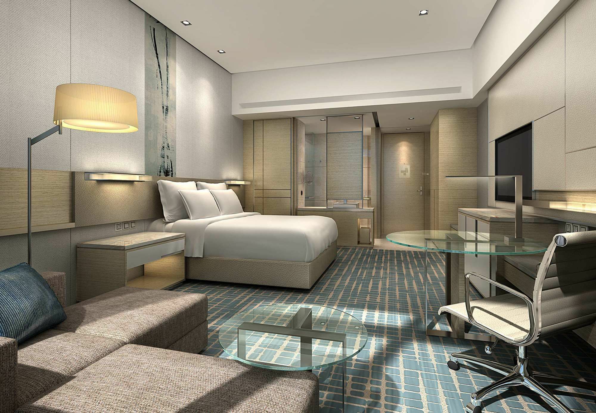 Отель Courtyard By Marriott Shunde Longjiang, Near Furniture Fair Экстерьер фото
